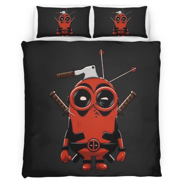 Minions Deadpool Kinderbettwäsche – Bettwäsche