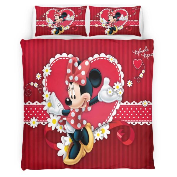 Minnie Maus Disney 07 Kinderbettwäsche – Bettwäsche