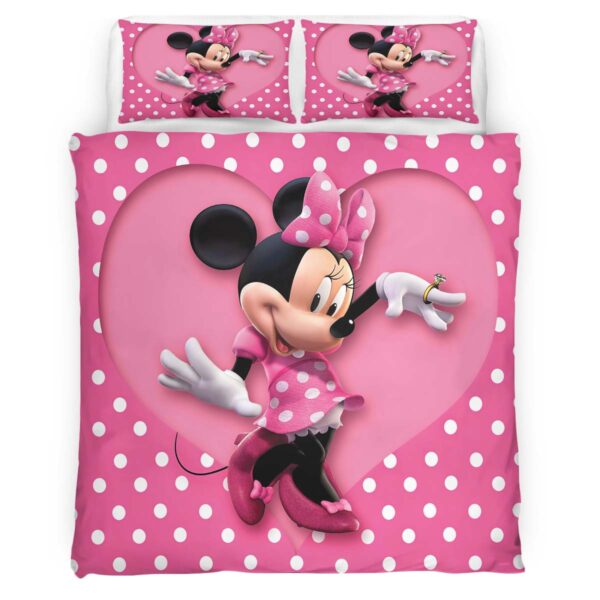 Minnie Maus Disney 08 Kinderbettwäsche – Bettwäsche