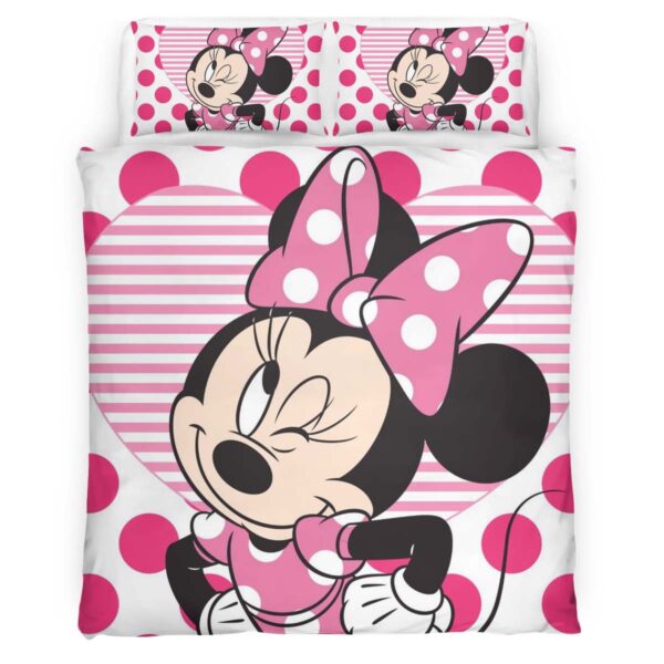 Minnie Maus Disney 13 Kinderbettwäsche – Bettwäsche