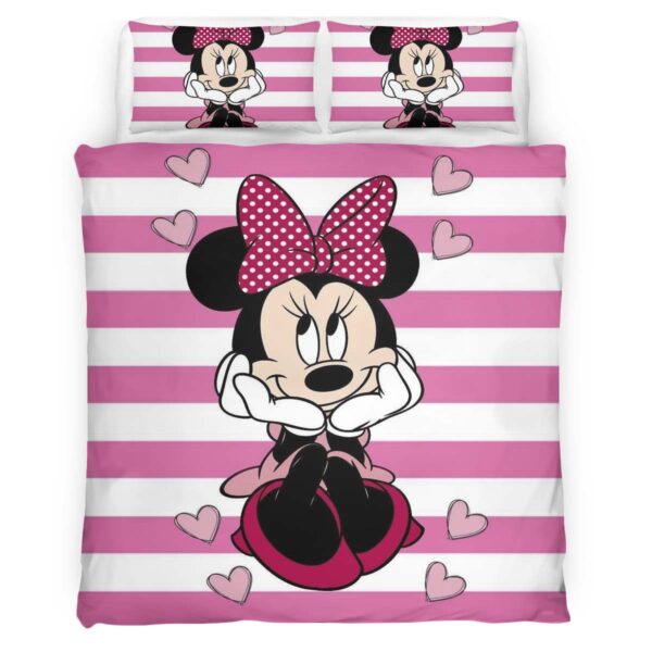 Minnie Maus Disney 17 Kinderbettwäsche – Bettwäsche