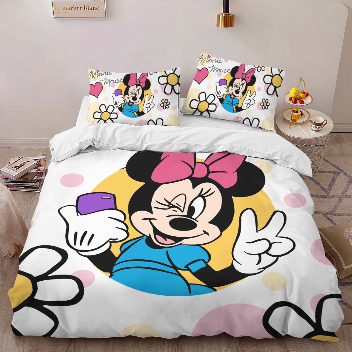 Minnie Maus Disney 29 Kinderbettwäsche – Bettwäsche – Bild 2