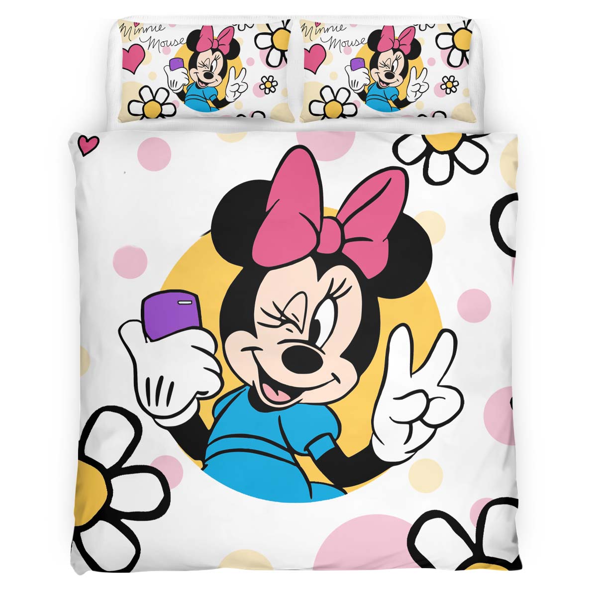 Minnie Maus Disney 29 Kinderbettwäsche – Bettwäsche