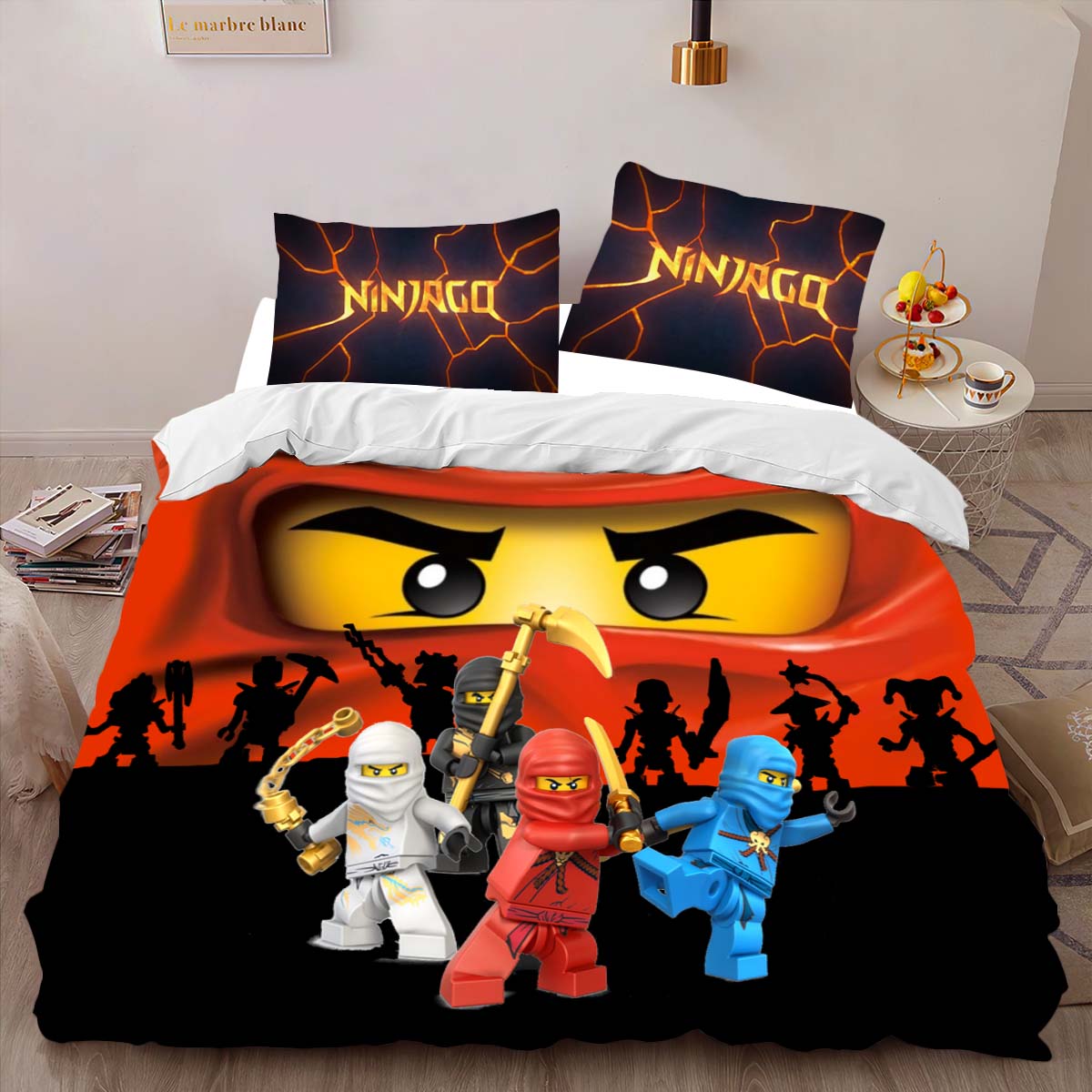 MYSTICAL FOREST DEATHRUN Mönch Fortnite Kinderbettwäsche – Bettwäsche – Bild 2