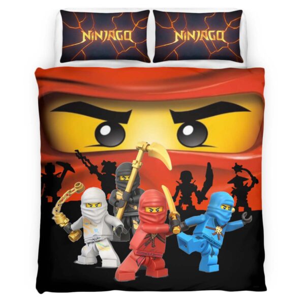 Ninjago Alle Charaktere 1001 Kinderbettwäsche – Bettwäsche