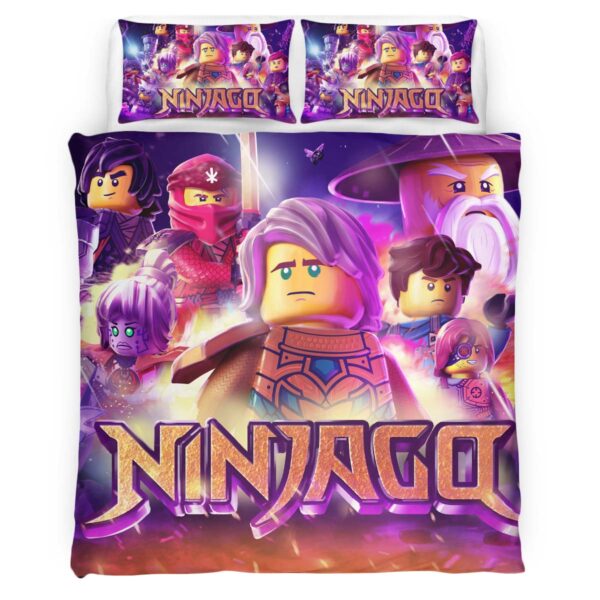 Ninjago Alle Charaktere 1005 Kinderbettwäsche – Bettwäsche