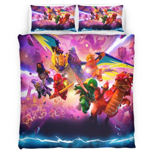 Ninjago Alle Charaktere 1010 Kinderbettwäsche – Bettwäsche