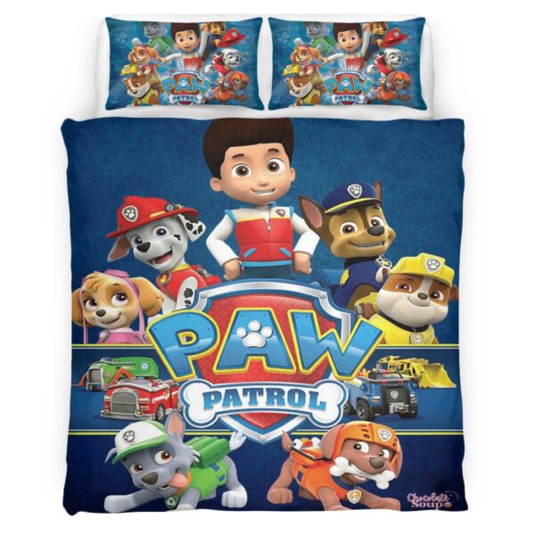 Paw Patrol Alle Charaktere 1 Kinderbettwäsche – Bettwäsche