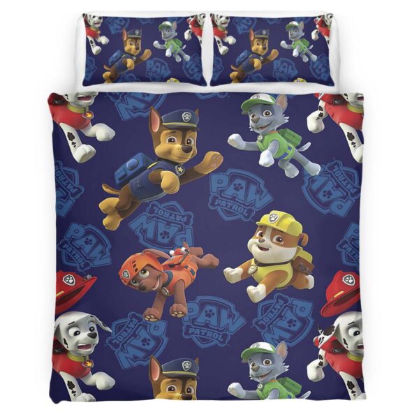 Paw Patrol Alle Charaktere 18 Kinderbettwäsche – Bettwäsche