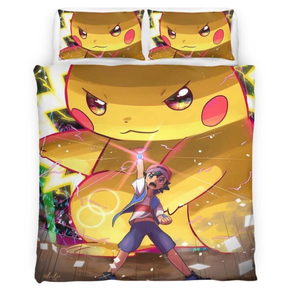Meisterdetektiv Pikachu 3 Kinderbettwäsche – Bettwäsche
