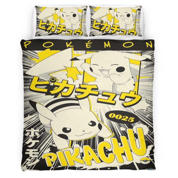 Pikachu Pokemon 10 Kinderbettwäsche – Bettwäsche