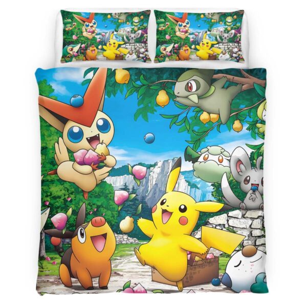 Pokemon Alle Charaktere 2 Kinderbettwäsche – Bettwäsche