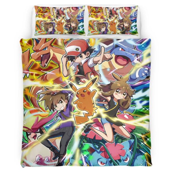 Pokemon Alle Charaktere 4 Kinderbettwäsche – Bettwäsche