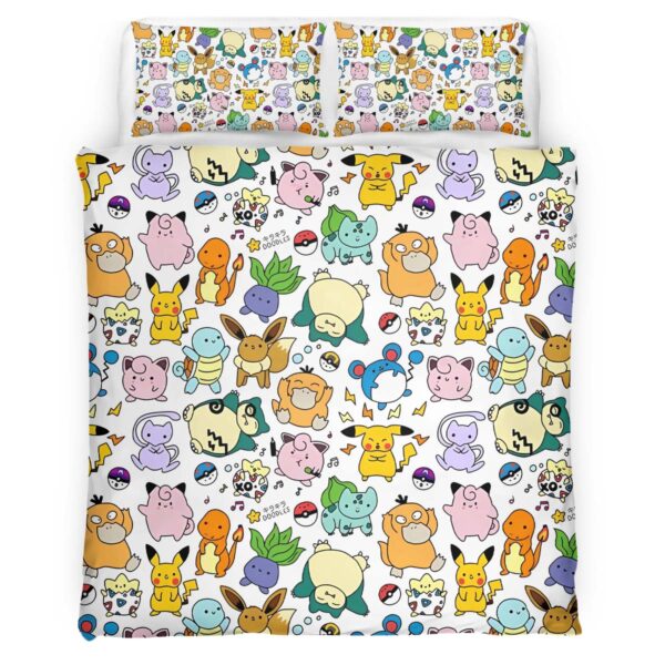Pokemon Alle Charaktere 5 Kinderbettwäsche – Bettwäsche