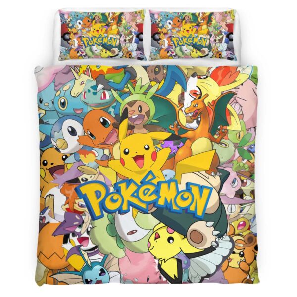 Pokemon Alle Charaktere Kinderbettwäsche – Bettwäsche