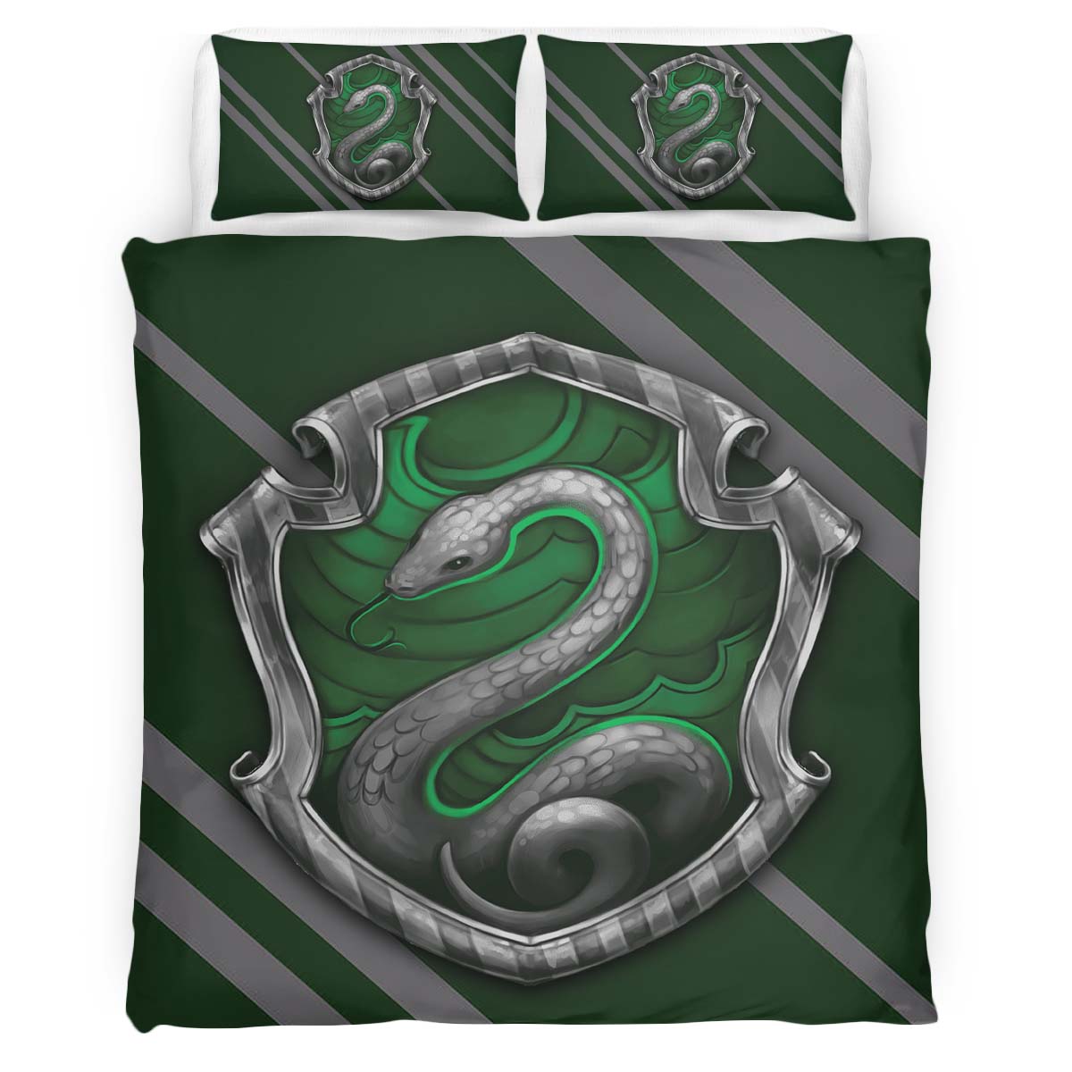 Haus Slytherin Harry Potter 02 Kinderbettwäsche – Bettwäsche