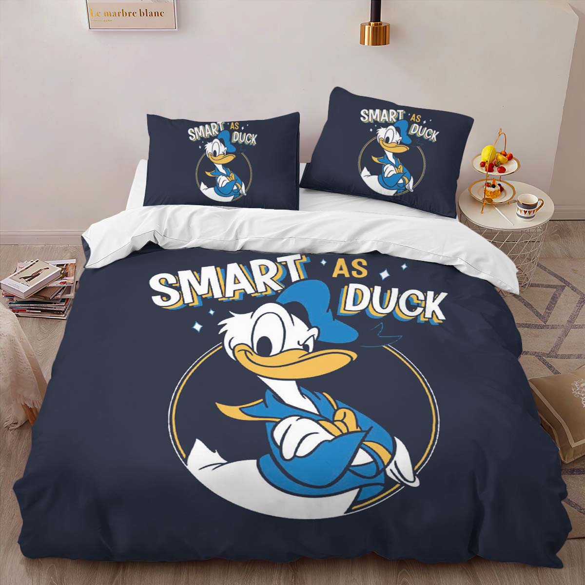 Smart wie eine Ente Donald Duck Kinderbettwäsche – Bettwäsche – Bild 2