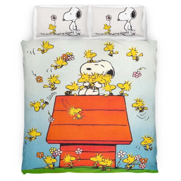 Snoopy Beagle Umarmung Kinderbettwäsche – Bettwäsche