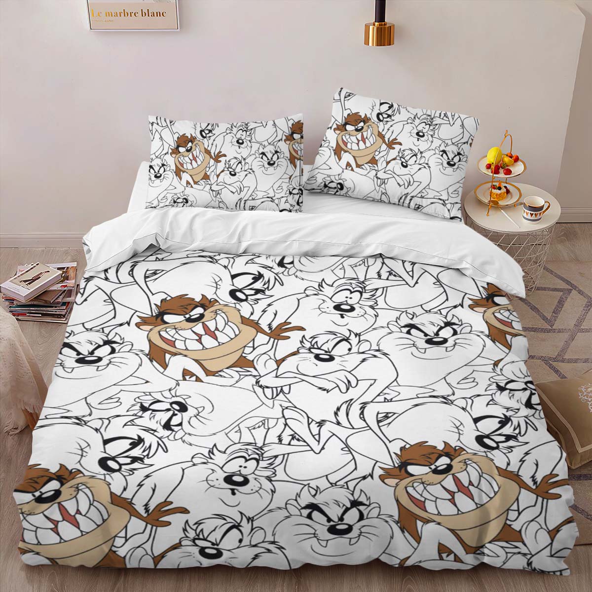 Taz Tasmanischer Teufel Looney Tunes 03 Kinderbettwäsche – Bettwäsche – Bild 2