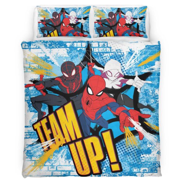 Team Up Spider-Man Kinderbettwäsche – Bettwäsche