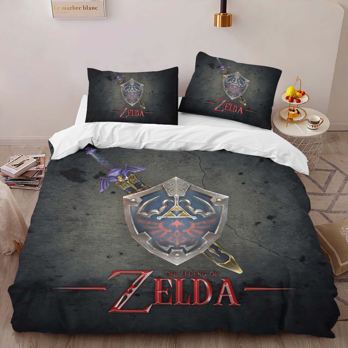 The Legend of Zelda Logo Kunst Kinderbettwäsche – Bettwäsche – Bild 2