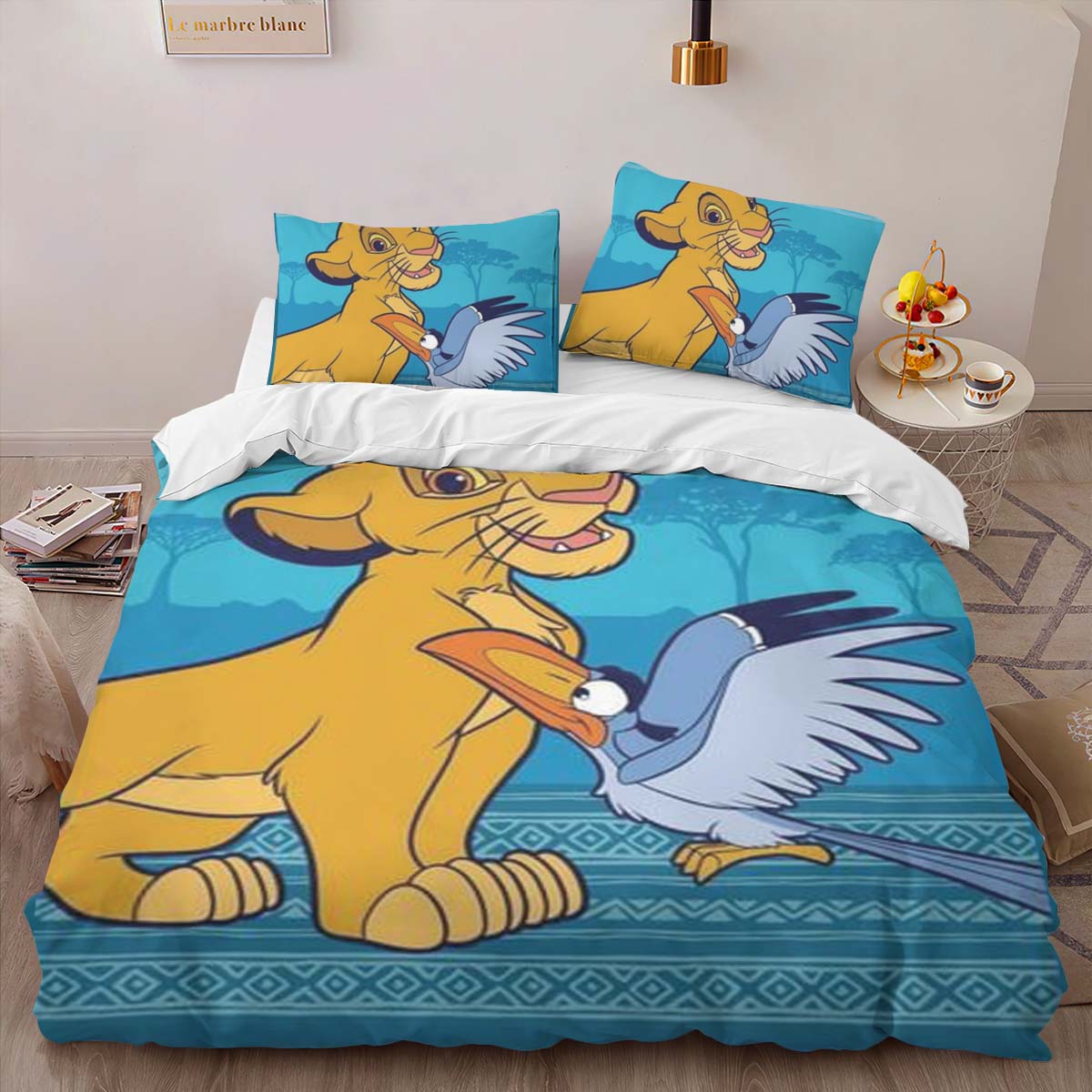 Der König der Löwen Simba und Zazu Kinderbettwäsche – Bettwäsche – Bild 2