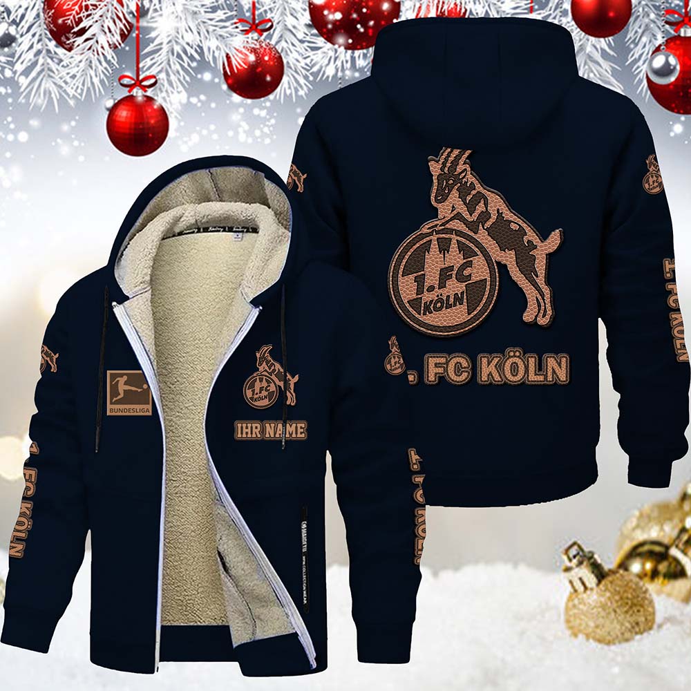 1. FC Köln Gefütterte Kapuzenjacke – Bild 7