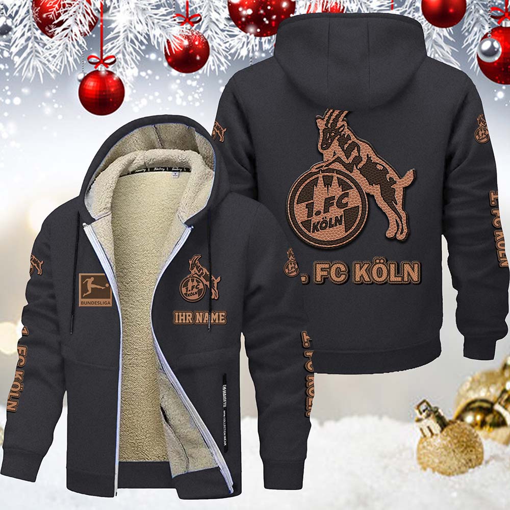 1. FC Köln Gefütterte Kapuzenjacke – Bild 6