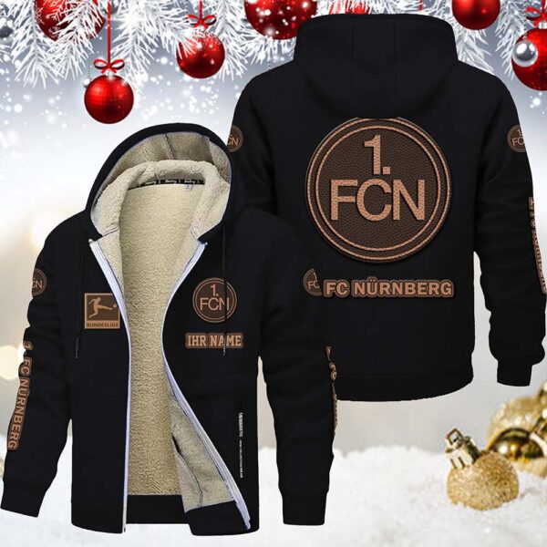 1. FC Nürnberg Gefütterte Kapuzenjacke