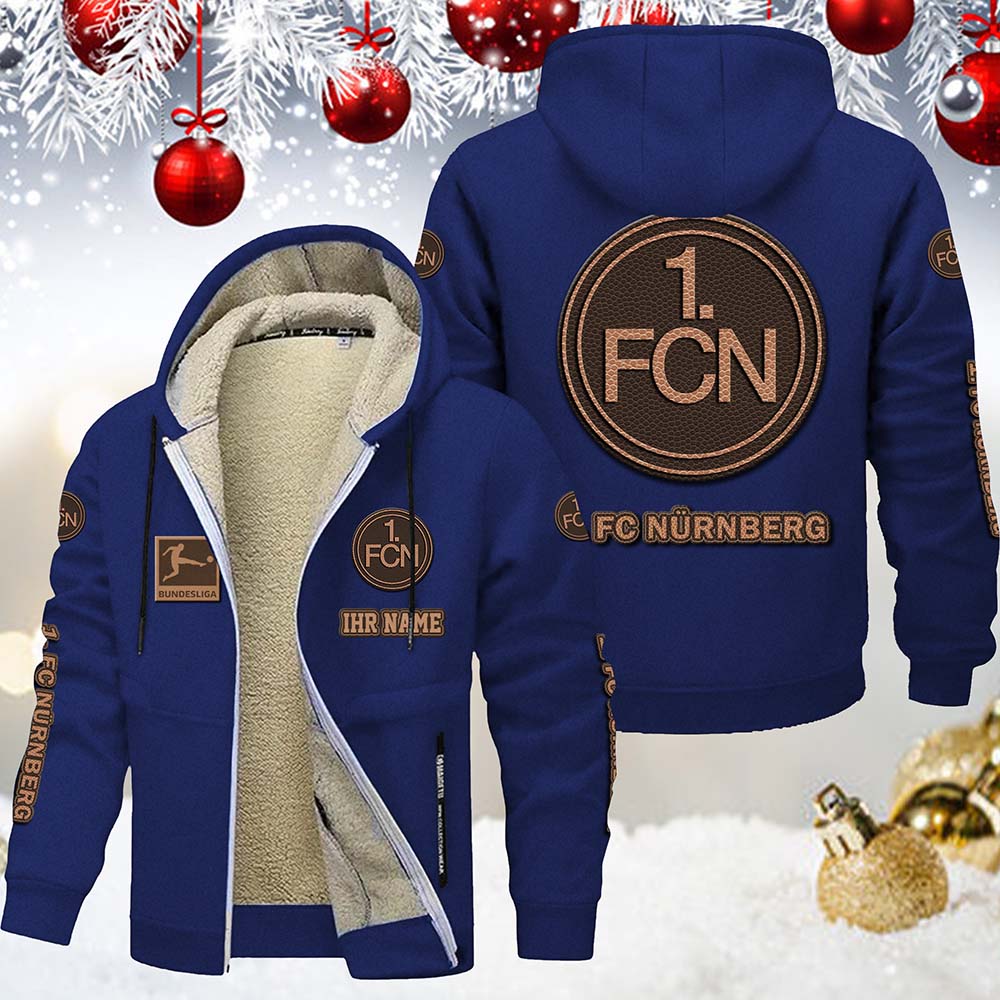 1. FC Nürnberg Gefütterte Kapuzenjacke – Bild 9
