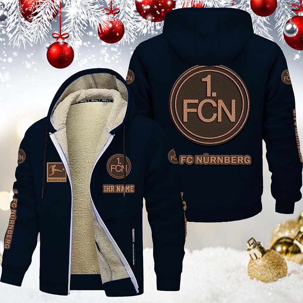 1. FC Nürnberg Gefütterte Kapuzenjacke – Bild 7