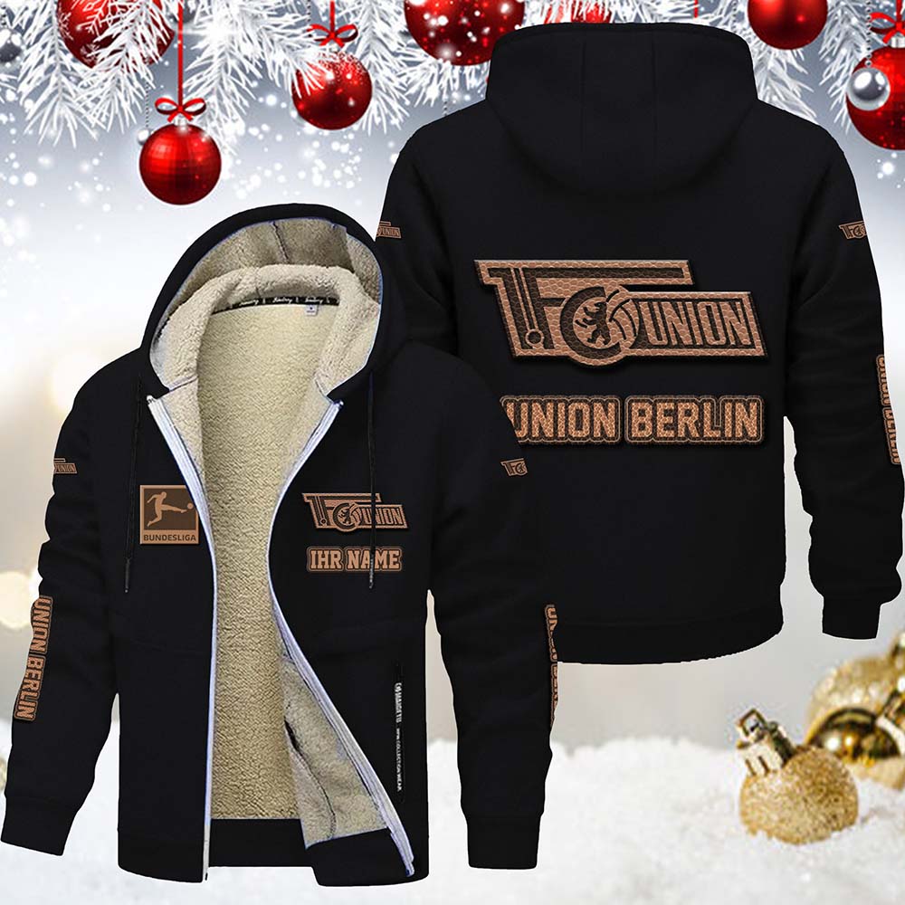1. FC Union Berlin Gefütterte Kapuzenjacke