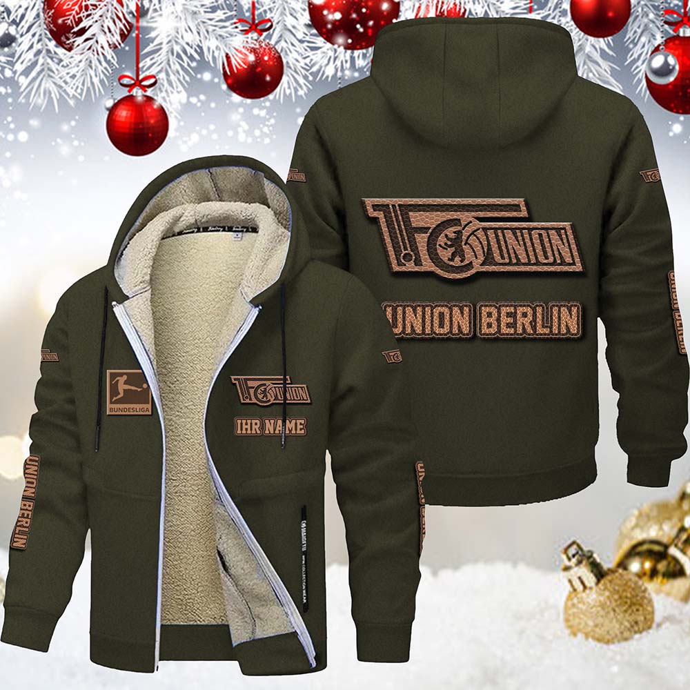 1. FC Union Berlin Gefütterte Kapuzenjacke – Bild 3
