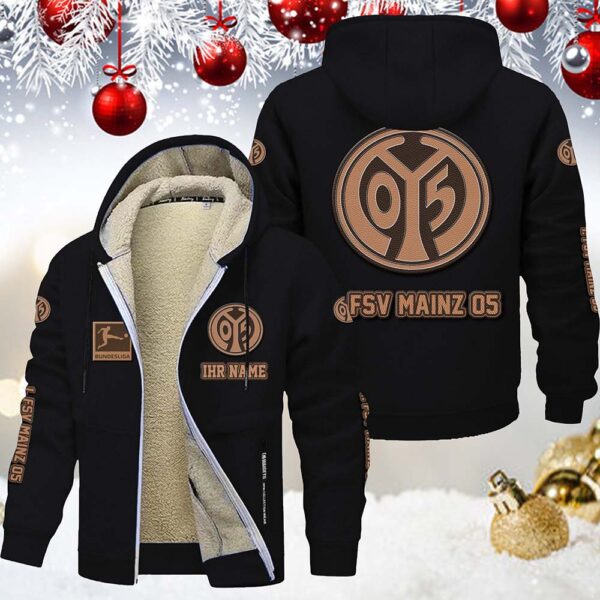 1. FSV Mainz 05 Gefütterte Kapuzenjacke