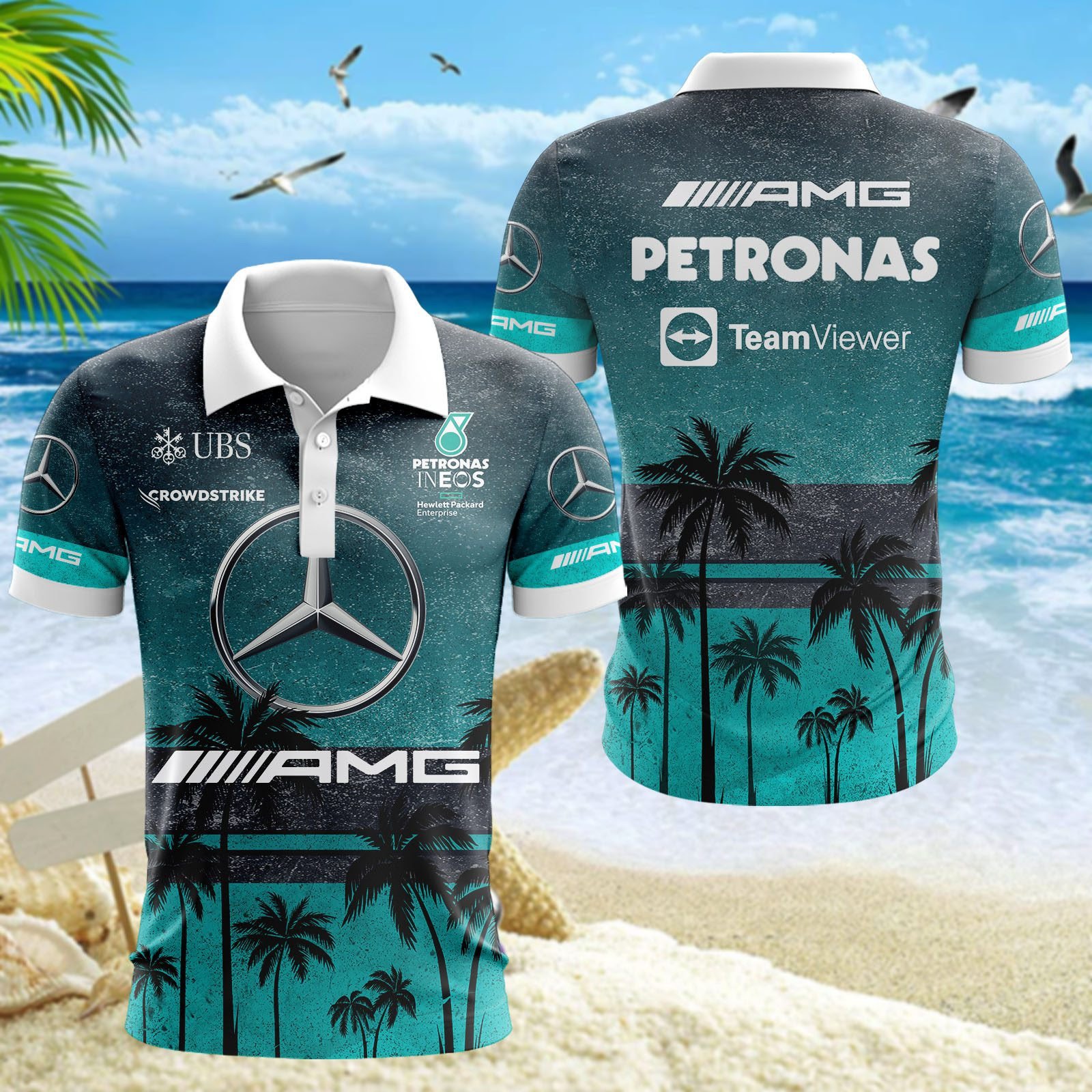 Mercedes-AMG PETRONAS F1 Team Poloshirt