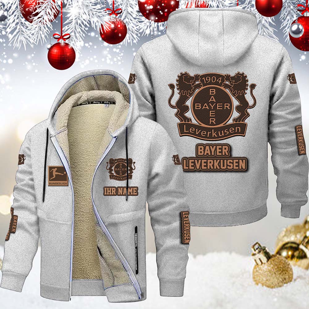 Bayer 04 Leverkusen Gefütterte Kapuzenjacke – Bild 2