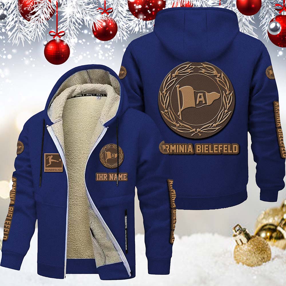 DSC Arminia Bielefeld Gefütterte Kapuzenjacke – Bild 9