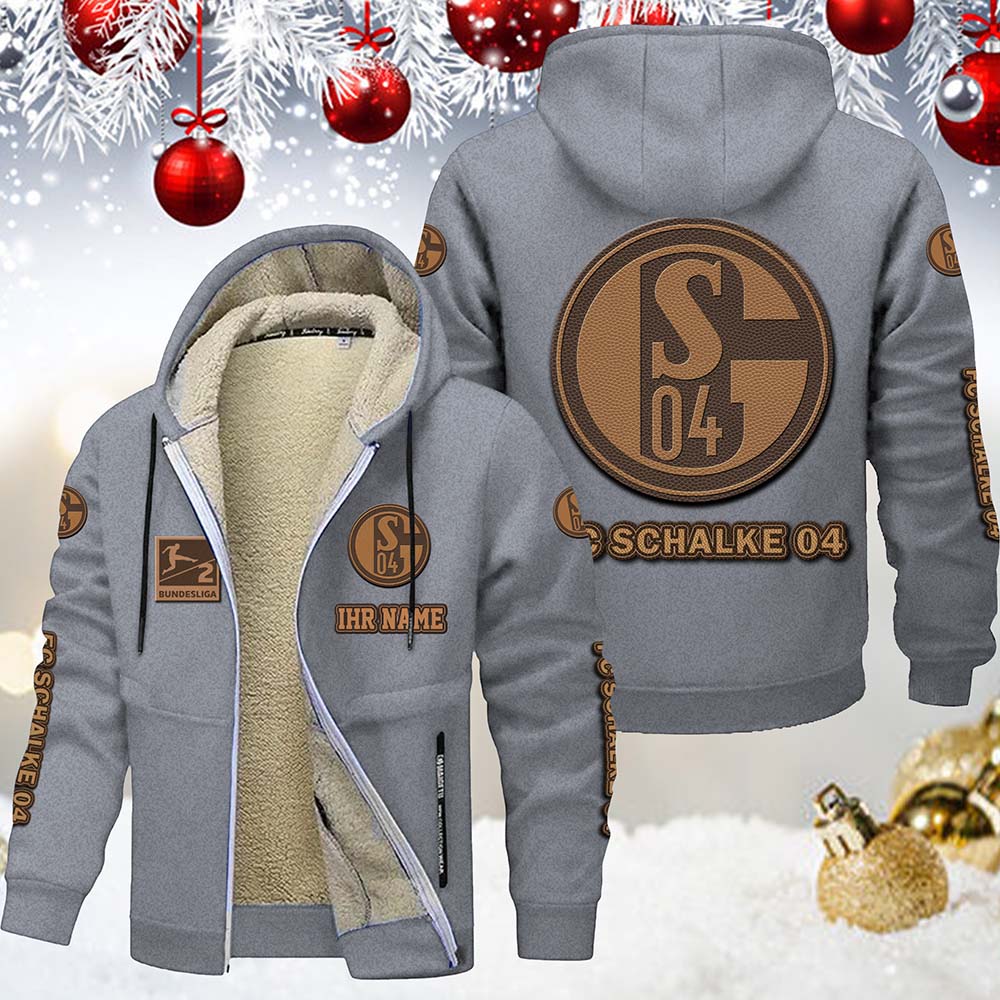 FC Schalke 04 Gefütterte Kapuzenjacke – Bild 8