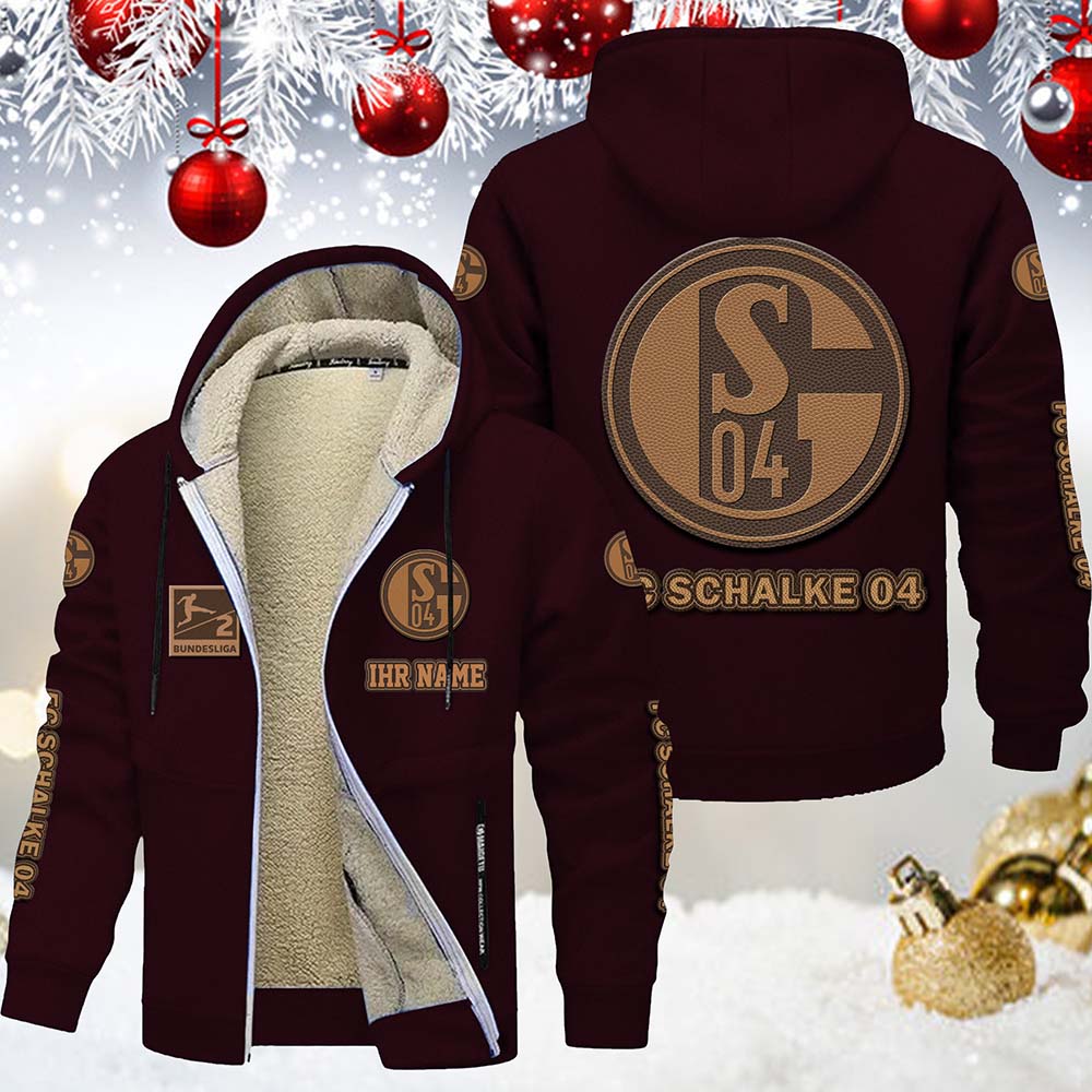 FC Schalke 04 Gefütterte Kapuzenjacke – Bild 4