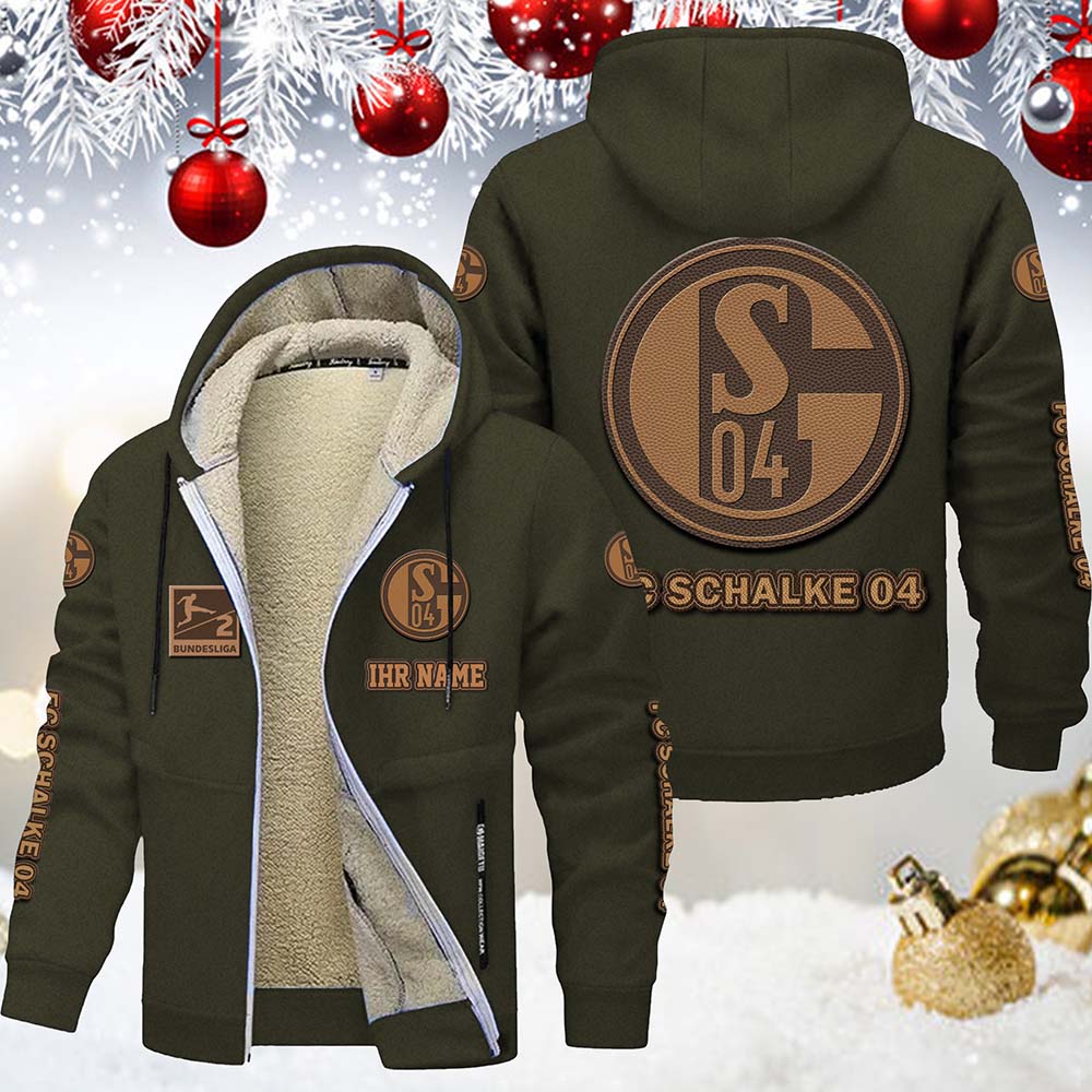 FC Schalke 04 Gefütterte Kapuzenjacke – Bild 3