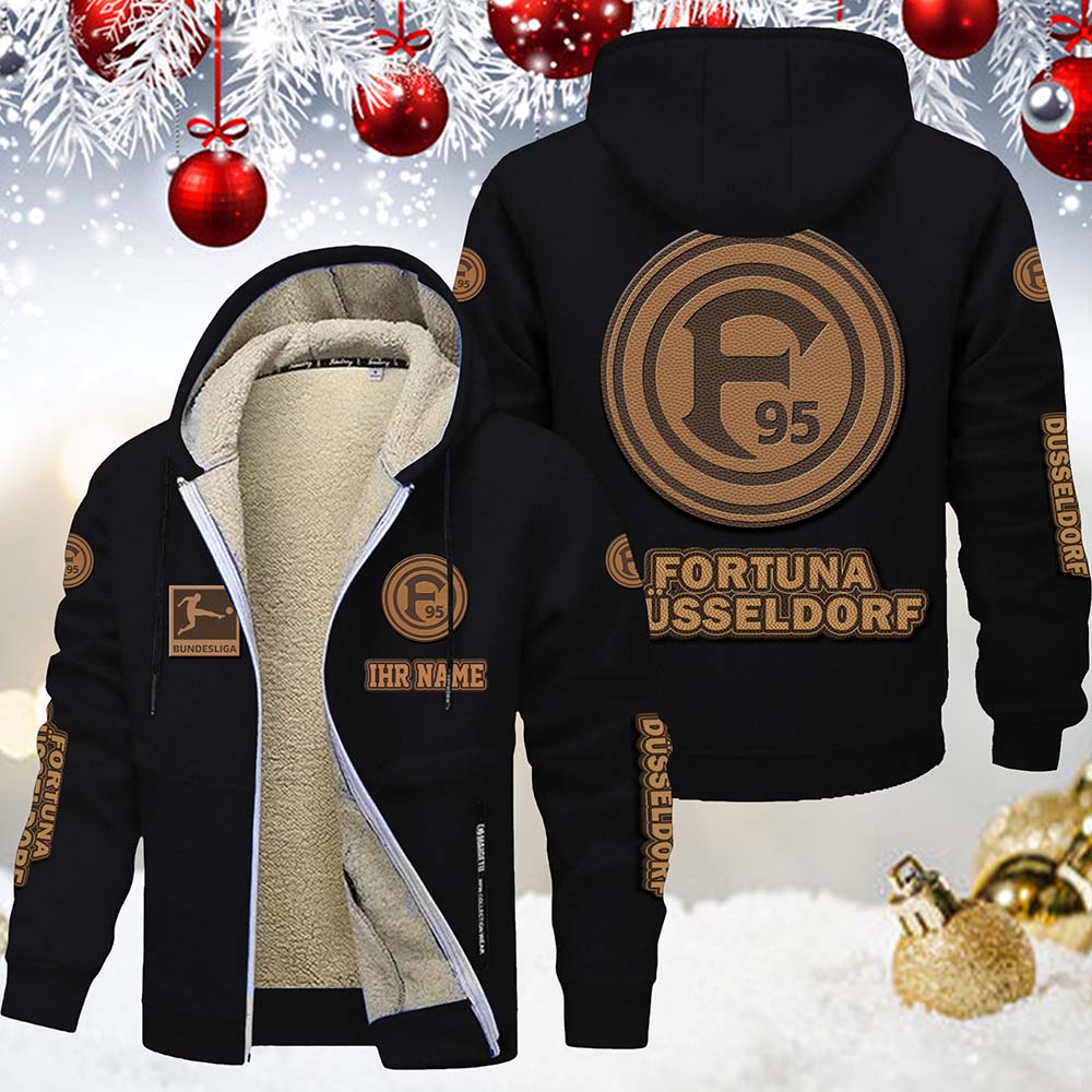 Fortuna Düsseldorf Gefütterte Kapuzenjacke