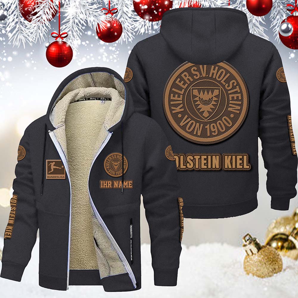 Holstein Kiel Gefütterte Kapuzenjacke – Bild 6