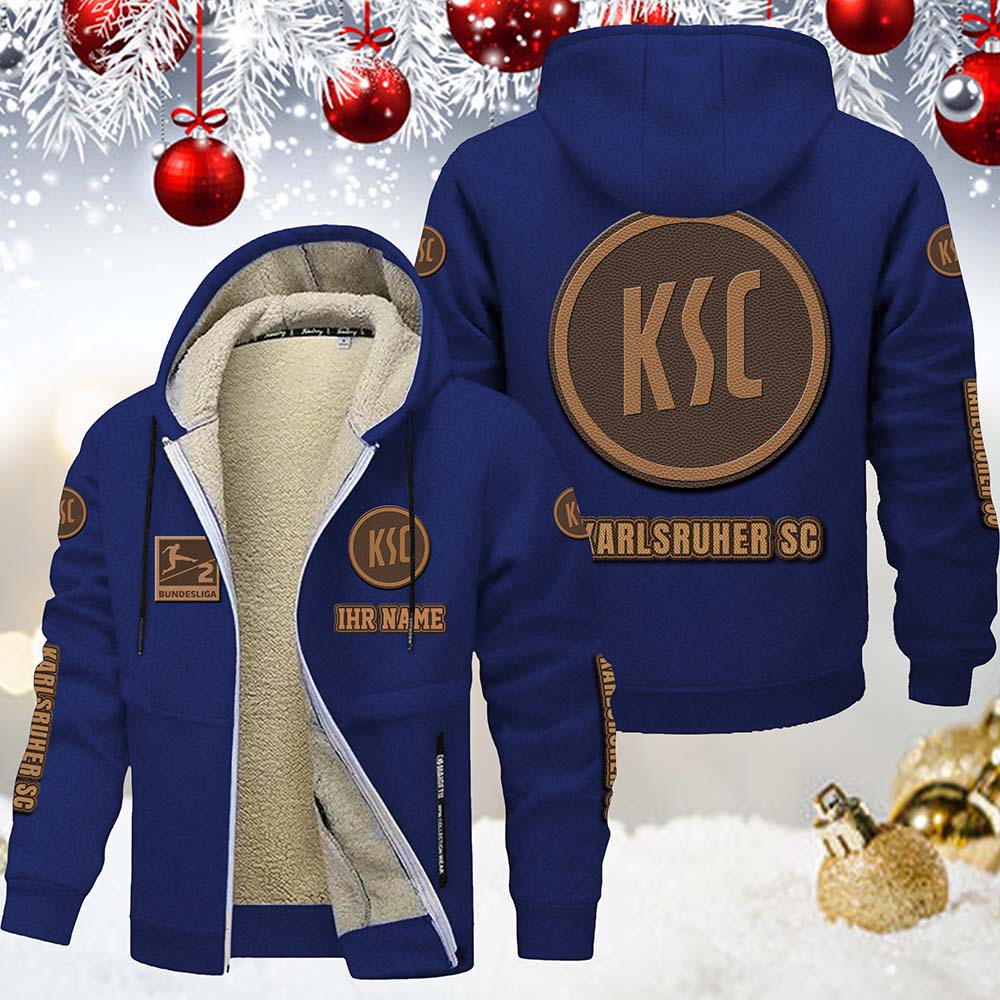 Karlsruher SC Gefütterte Kapuzenjacke – Bild 9