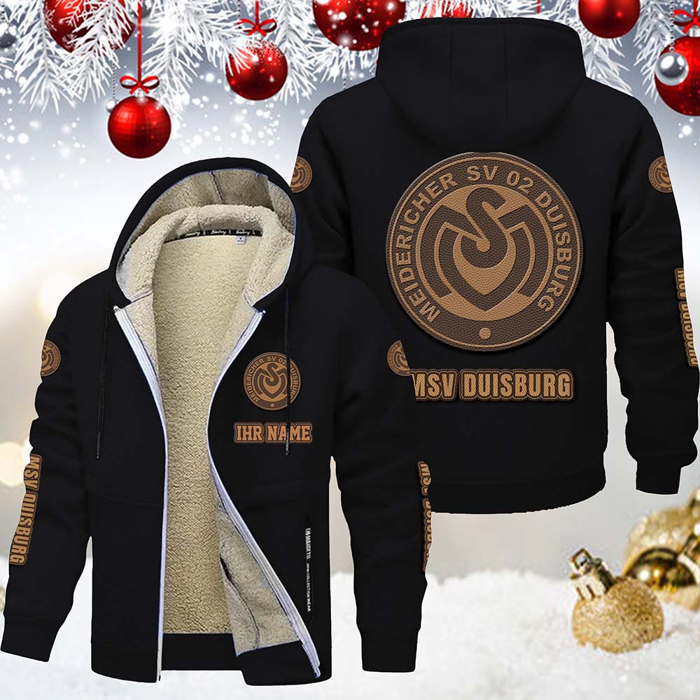 MSV Duisburg Gefütterte Kapuzenjacke