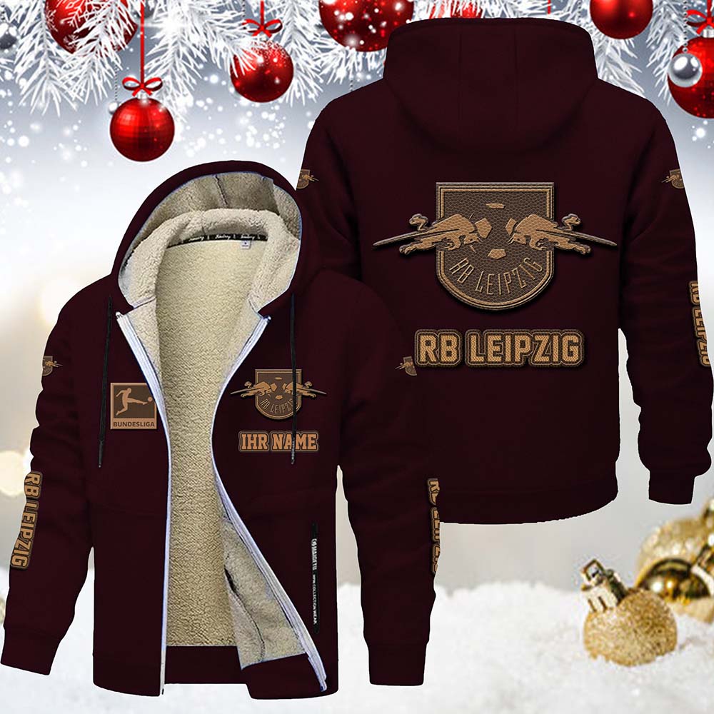 RB Leipzig Gefütterte Kapuzenjacke – Bild 4