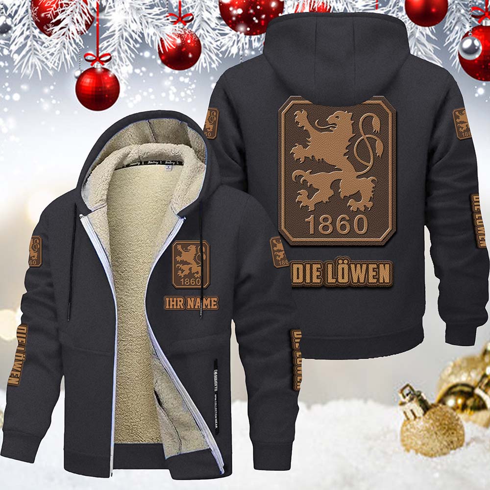 TSV 1860 München Gefütterte Kapuzenjacke – Bild 6