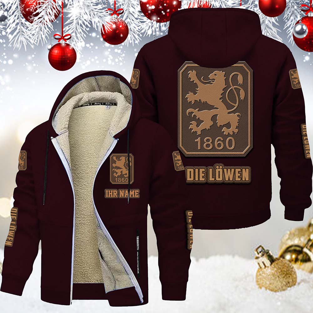 TSV 1860 München Gefütterte Kapuzenjacke – Bild 4