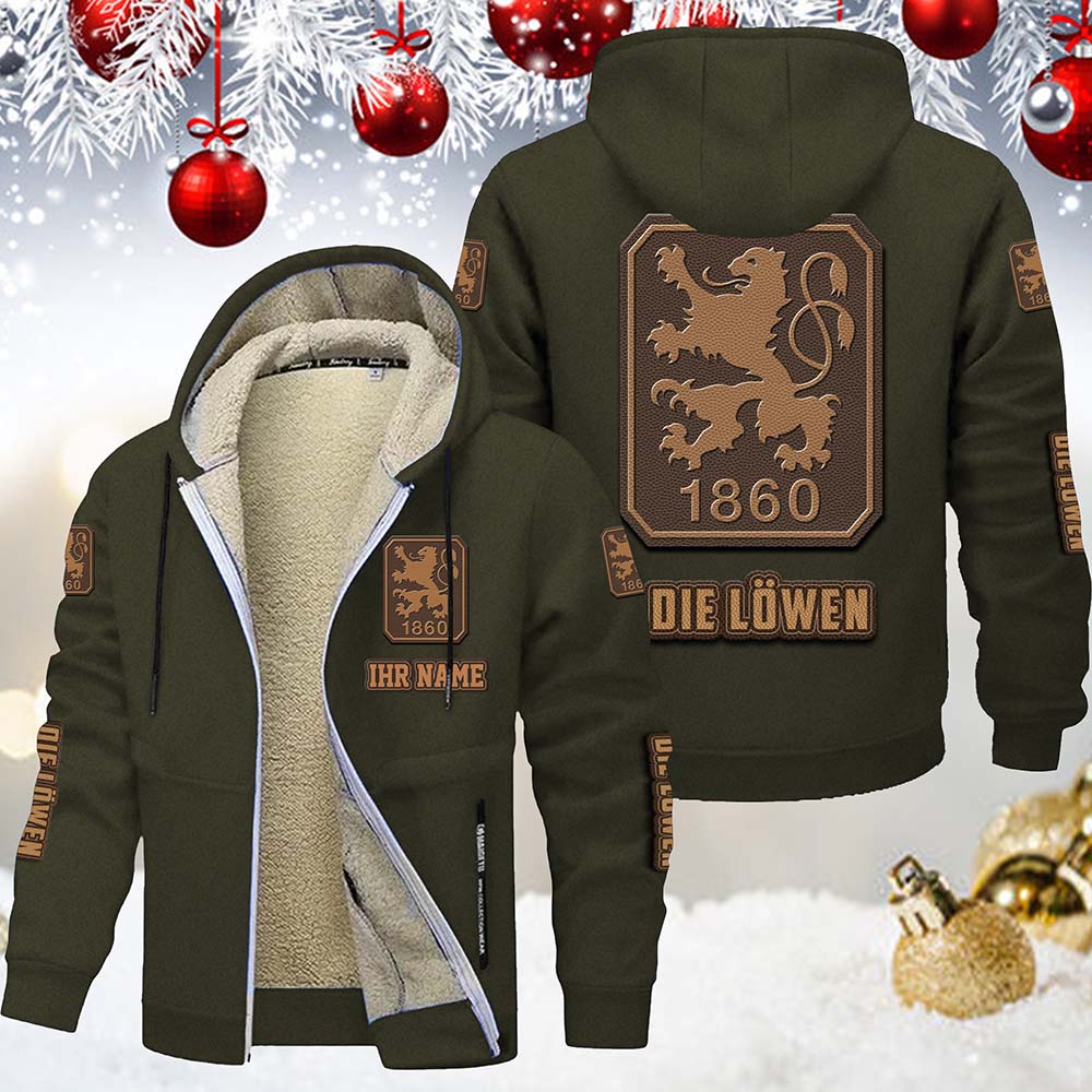 TSV 1860 München Gefütterte Kapuzenjacke – Bild 3