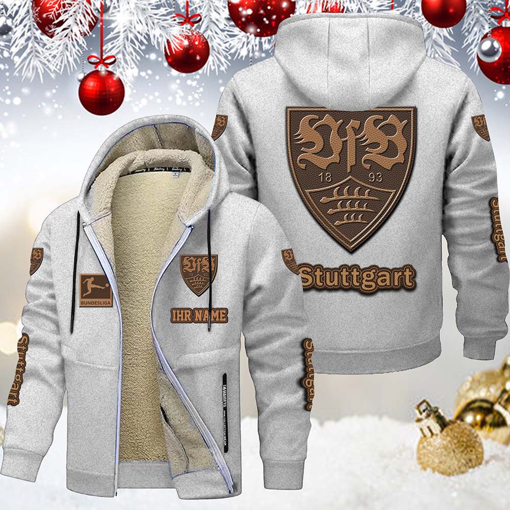 VfB Stuttgart Gefütterte Kapuzenjacke – Bild 2