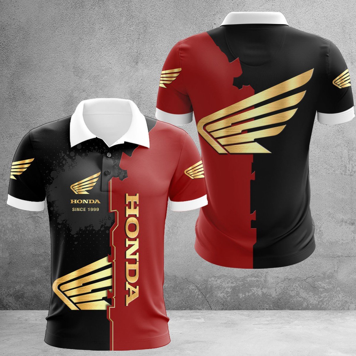 Honda Motorcycle Poloshirt